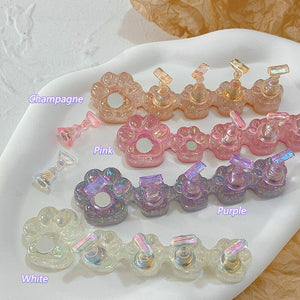 White Cat Claw Nail Stand Tools & Accessories No Brand