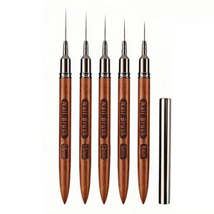 Wooden Handle Nail Liner Brush Tools & Accessories No Brand