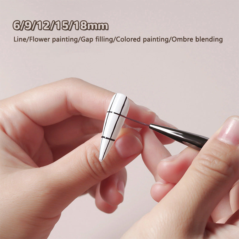 Wooden Handle Nail Liner Brush