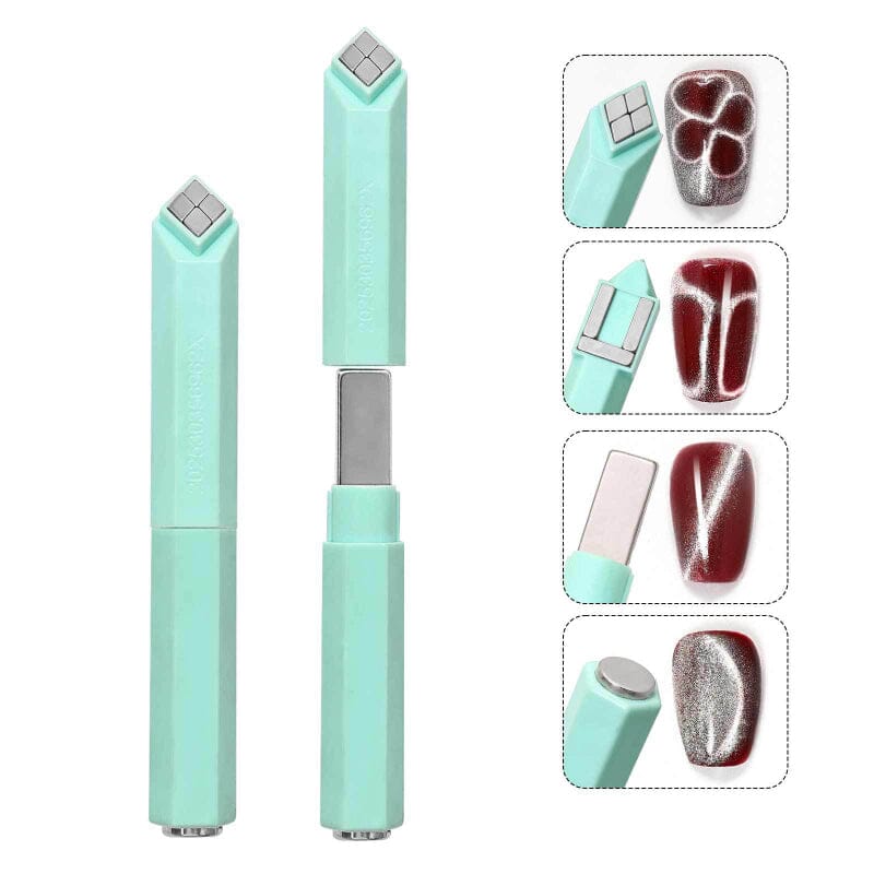 Green 4 in 1 Rhombus Multifunctional Magnet Tools & Accessories No Brand