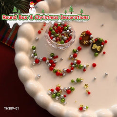 1 Box Christmas Nail Decorations YH389-01 Nail Art No Brand