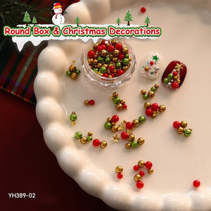 1 Box Christmas Nail Decorations YH389-02 Nail Art No Brand