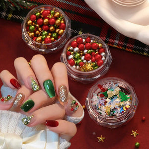1 Box Christmas Nail Decorations YH389-03 Nail Art No Brand