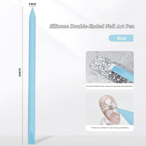 Blue Double-headed Silicone Rod Tools & Accessories No Brand