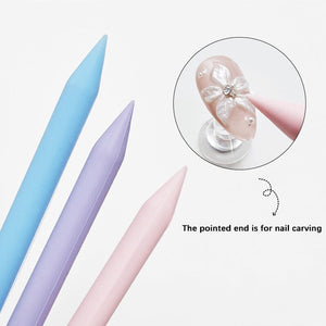Cyan Double-headed Silicone Rod Tools & Accessories No Brand