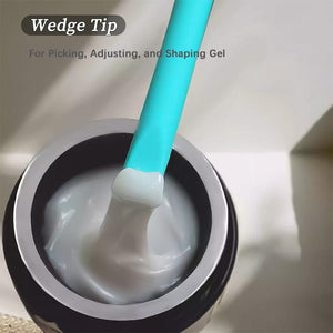 Cyan Double-headed Silicone Rod Tools & Accessories No Brand