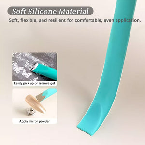 Pink Double-headed Silicone Rod Tools & Accessories No Brand