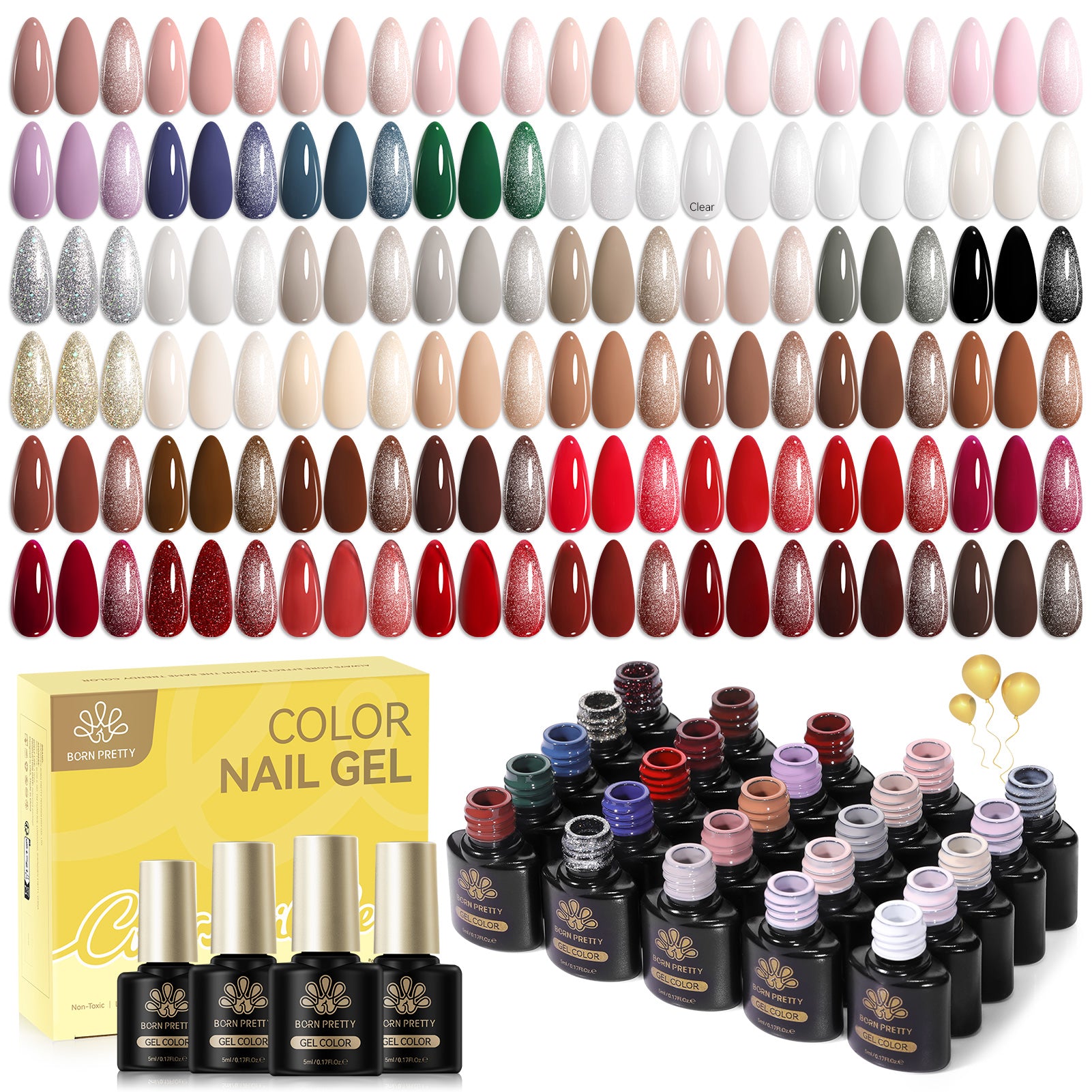 48 Colors Gel Set S31 Soft Dusk 5ml