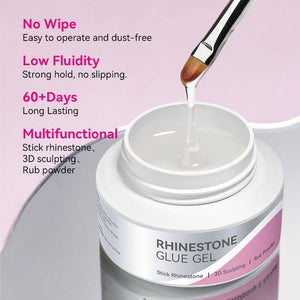 Super Strong Rhinestone Glue Gel 30g Gel Nail Polish BORN PRETTY