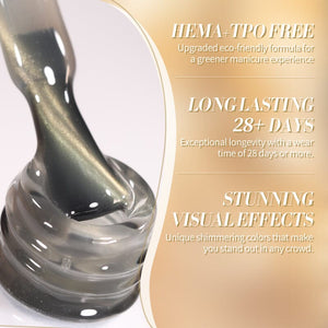 Hydrating Cat Magnetic Gel MY355 Autumn Breeze 10ml HEMA/TPO FREE Gel Nail Polish BORN PRETTY