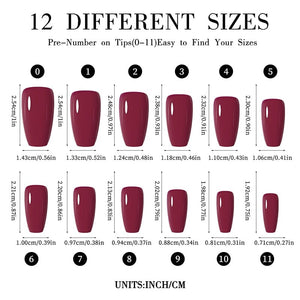 96pcs 4 Colors #05 Press on Nails Clearance BORN PRETTY