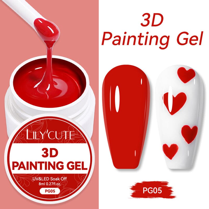 3D Painting Gel PG05 8ml Gel Nail Polish LILYCUTE
