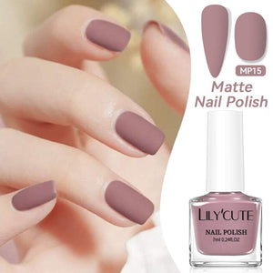 Matte Nail Polish 7ml Nail Polish LILYCUTE MP15