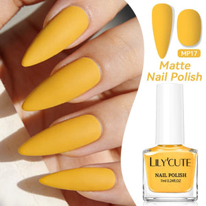 Matte Nail Polish 7ml Nail Polish LILYCUTE MP17