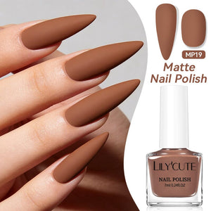 Matte Nail Polish 7ml Nail Polish LILYCUTE MP19