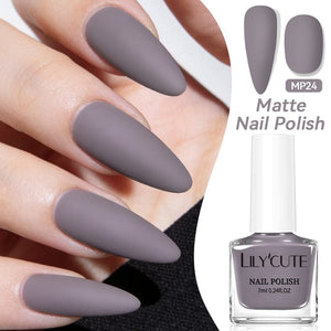Matte Nail Polish 7ml Nail Polish LILYCUTE MP24