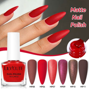 Matte Nail Polish 7ml Nail Polish LILYCUTE
