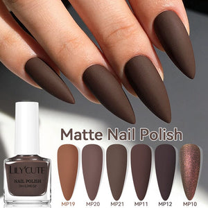 Matte Nail Polish 7ml Nail Polish LILYCUTE
