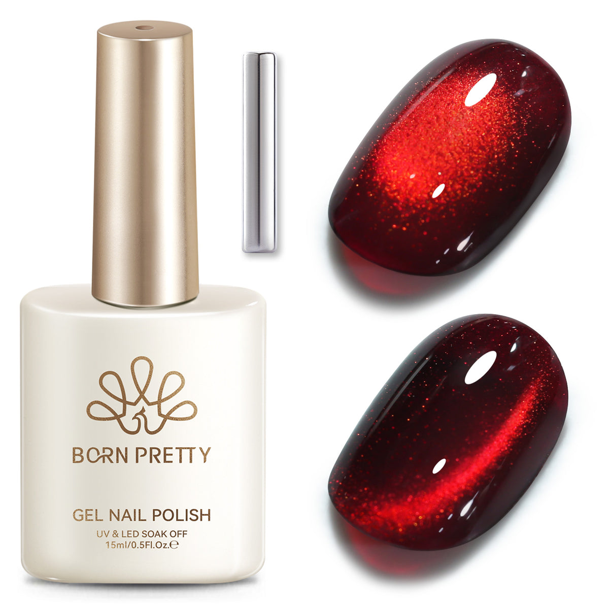 Crystal Cat Magnetic Gel MY377 Hot Ruby 15ml