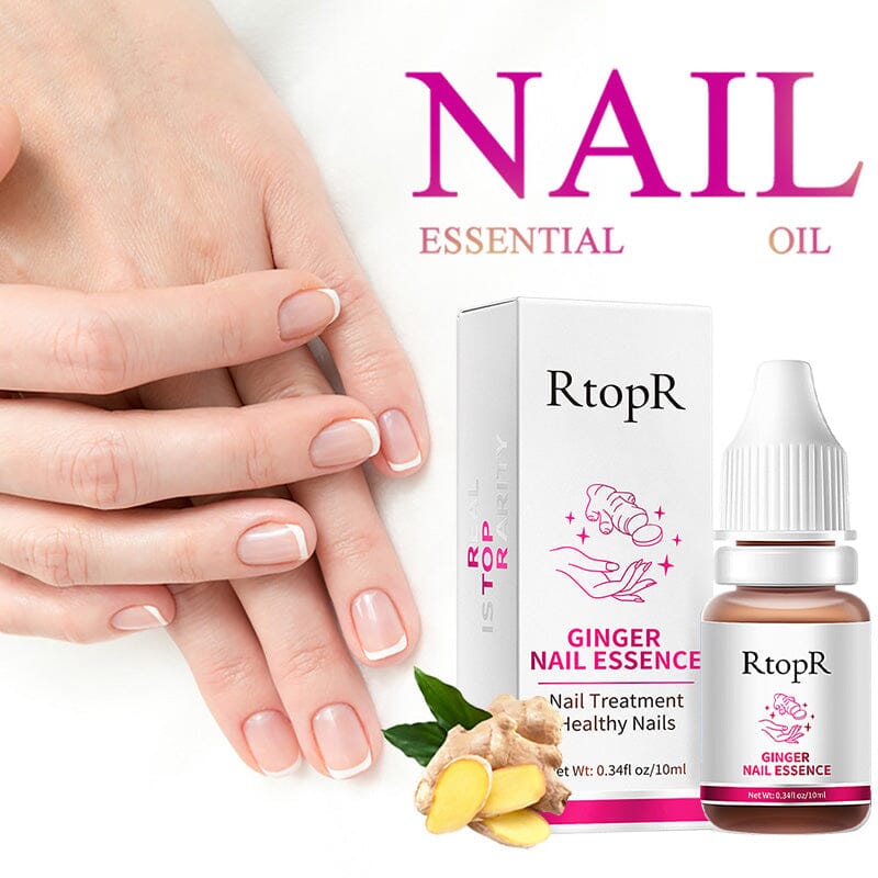 Ginger Nail Essence Repair Fungus Treatment 10ml Nail Care No Brand