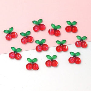 20pcs Cherry Nail Decorations Nail Art No Brand
