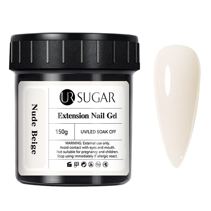 Nude Beige Extension Nail Gel 150g Extension Nail Gel UR SUGAR