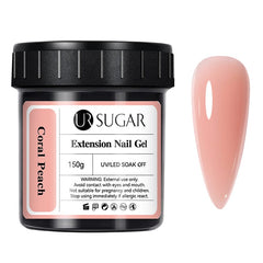 Coral Peach Extension Nail Gel 150g Extension Nail Gel UR SUGAR