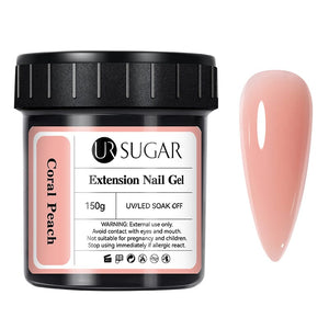 Coral Peach Extension Nail Gel 150g Extension Nail Gel UR SUGAR