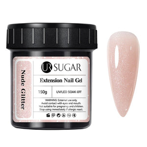 Nude Glitter Extension Nail Gel 150g Extension Nail Gel UR SUGAR