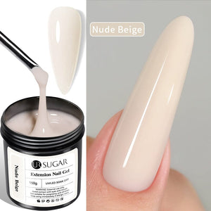 Nude Beige Extension Nail Gel 150g Extension Nail Gel UR SUGAR