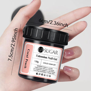 Coral Peach Extension Nail Gel 150g Extension Nail Gel UR SUGAR
