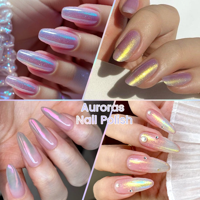 8 Colors Auroras Nail Polish AP01~08 7ml