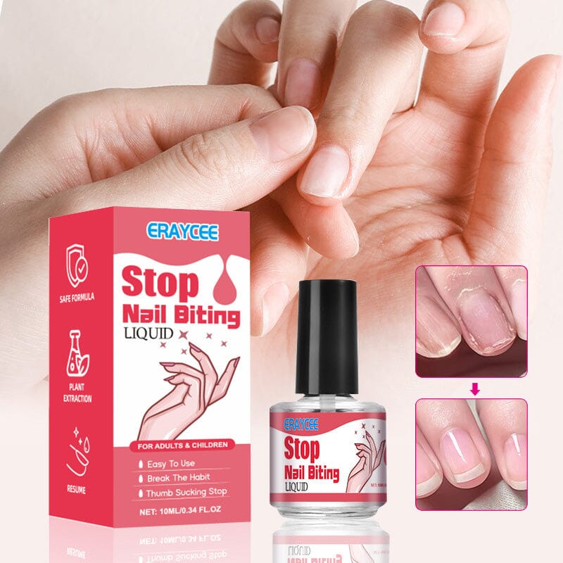 Stop Nail Biting Liquid 10ml Nail Care No Brand