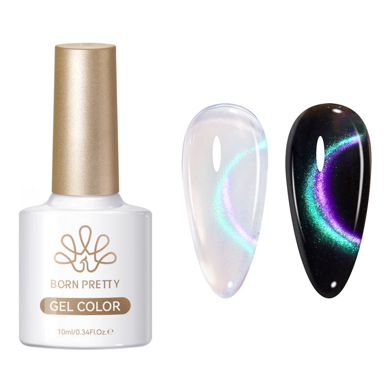 Water Light Cat Magnetic Gel Colored Water 10ml Gel Nail Polish BORN PRETTY MY386