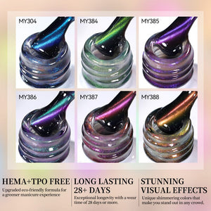 Hydrating Cat Magnetic Gel Polish Colored Water 10ml HEMA/TPO FREE Gel Nail Polish BORN PRETTY