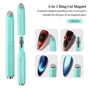 Green 3 in 1 Ring Shaped Magnet Tools & Accessories No Brand