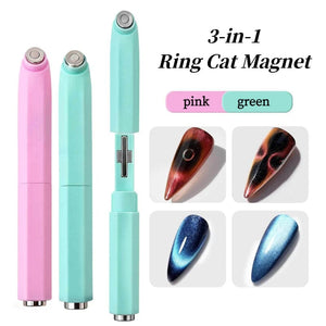 Pink 3 in 1 Ring Shaped Magnet Tools & Accessories No Brand