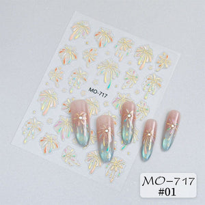 Firework 3D Nail Sticker Nail Art No Brand