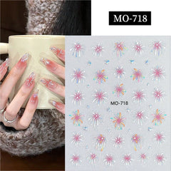 Firework 3D Nail Sticker Nail Art No Brand MO-718