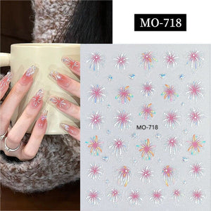 Firework 3D Nail Sticker Nail Art No Brand MO-718