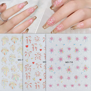 Firework 3D Nail Sticker Nail Art No Brand