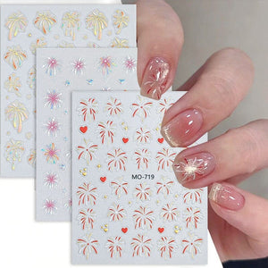 Firework 3D Nail Sticker Nail Art No Brand