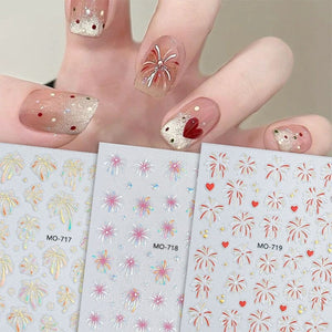 Firework 3D Nail Sticker Nail Art No Brand