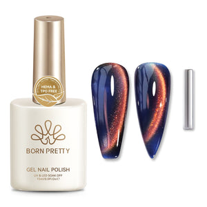 Colored Cat Magnetic Gel MY393 Blazing Sky 15ml HEMA/TPO FREE Gel Nail Polish BORN PRETTY