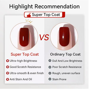 Super Top Coat 10ml Base & Top Coat BORN PRETTY