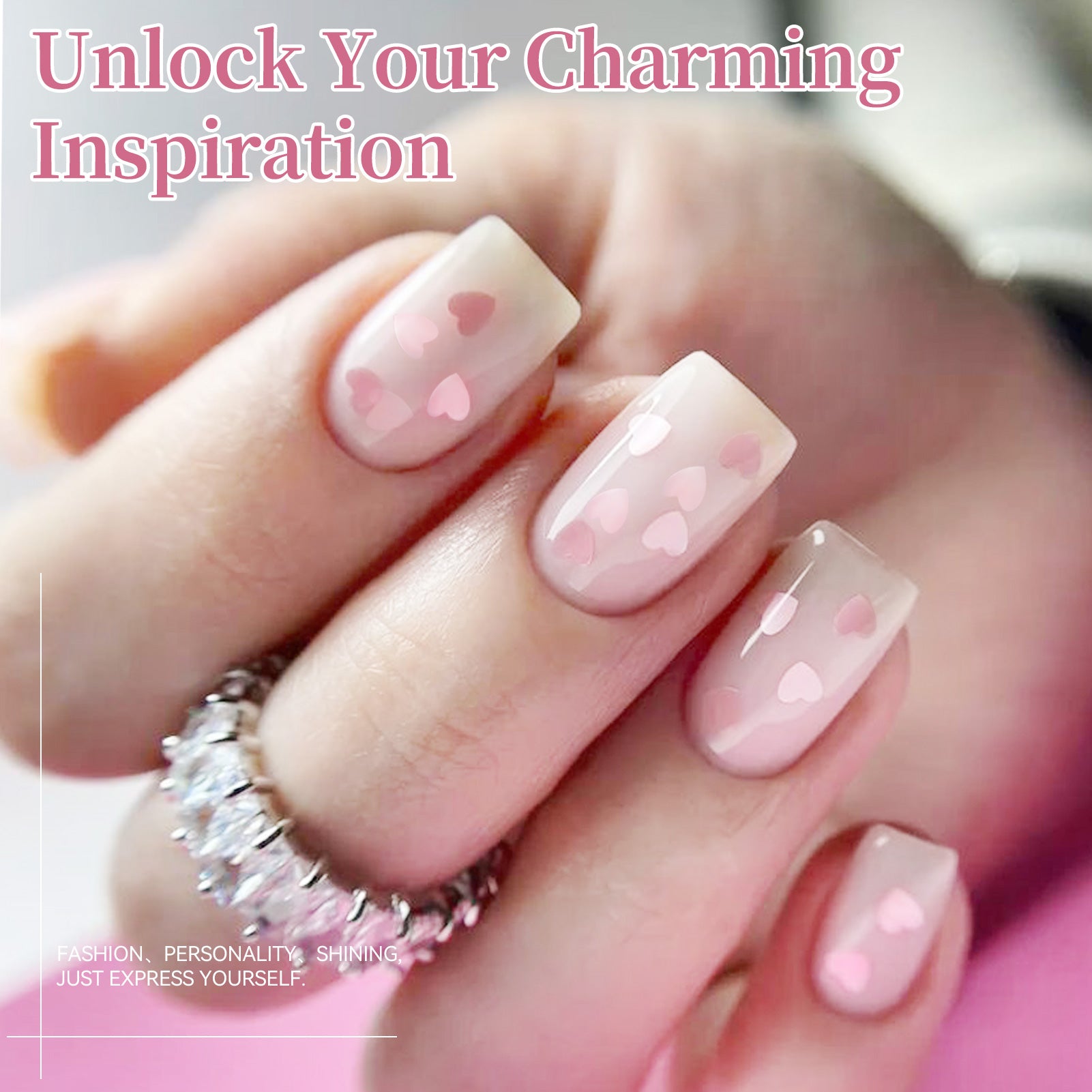 Sequins Jelly Gel TS28 Love Radar 15ml HEMA/TPO FREE