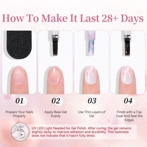 Sequins Jelly Gel TS28 Love Radar 15ml HEMA/TPO FREE Gel Nail Polish BORN PRETTY