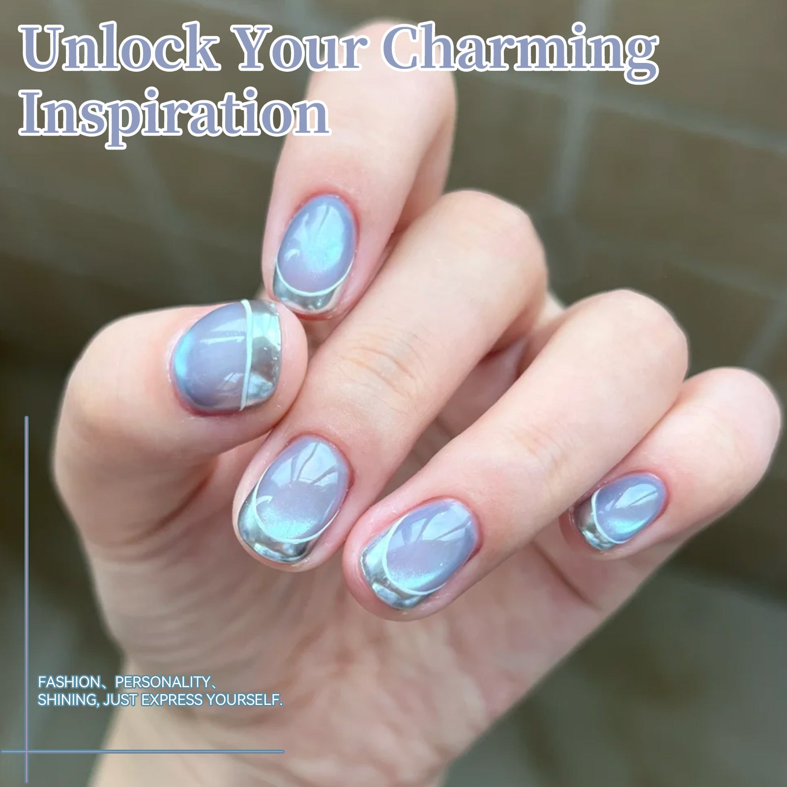 6 Colors Mirror Cat Magnetic Gel Set M40 Sky Mirror 7ml HEMA/TPO FREE