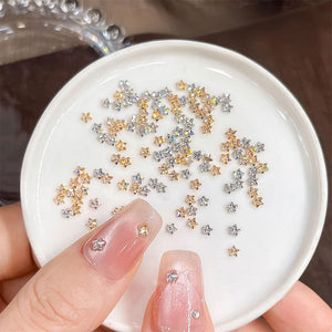 30pcs Sparkling Star Zircon Nail Decoration Nail Art No Brand