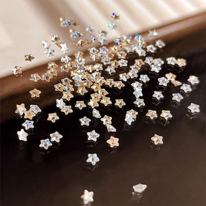 30pcs Sparkling Star Zircon Nail Decoration Nail Art No Brand